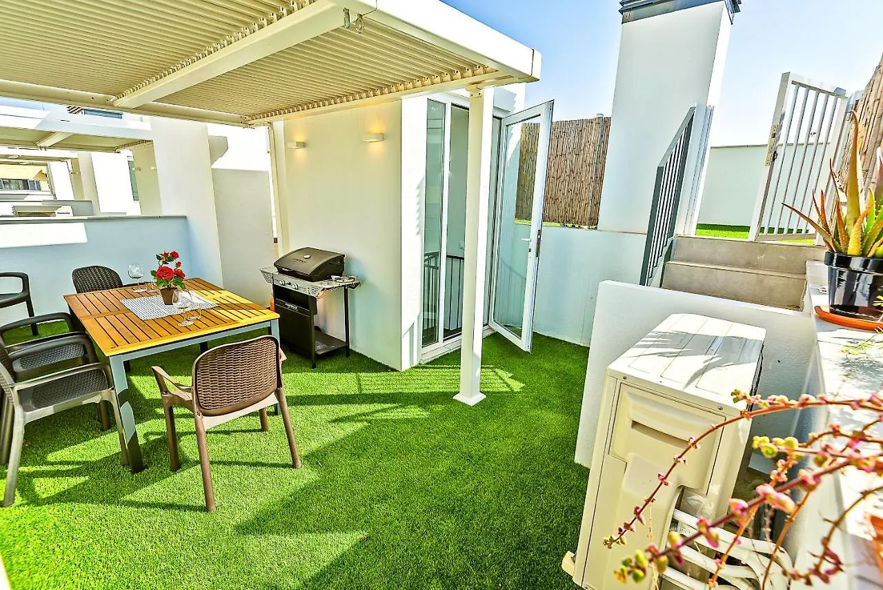 Oceanfront Duplex With A Rooftop Pool And Terrace El Puerto de Santa María 0*,  Spanyolország