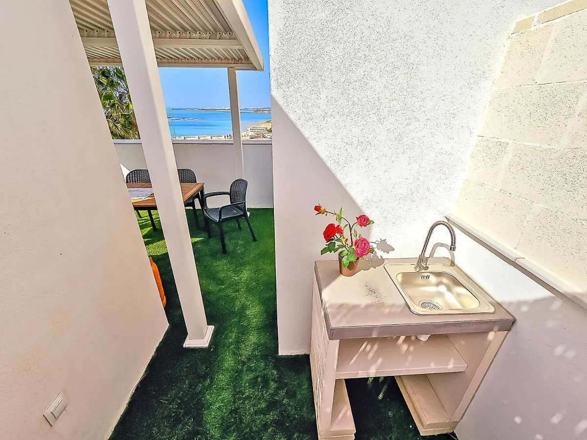 Oceanfront Duplex With A Rooftop Pool And Terrace El Puerto de Santa Maria Apartment