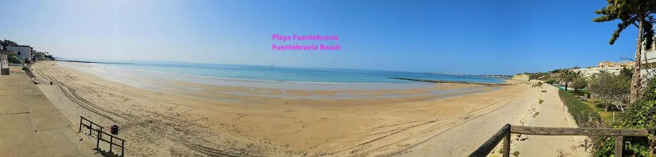 Oceanfront Duplex With A Rooftop Pool And Terrace El Puerto de Santa Maria Apartment